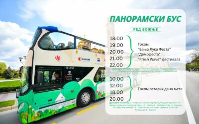 Panoramski bus – na raspolaganju svim sugrađanima i turistima